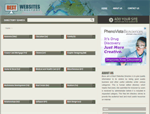 Tablet Screenshot of bestwebsitesdirectory.com